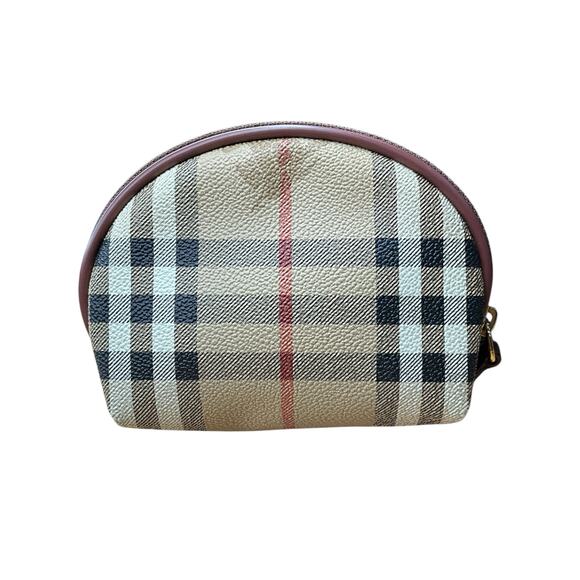 918. Burberry Nova Check Pouch / Cosmetics Bag - Picture 2 of 3